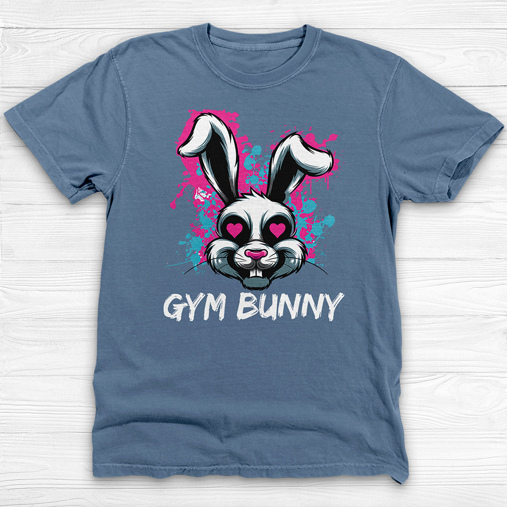 Gym Bunny Tee, Cute But Fierce Gym Tee Or Pump Cover