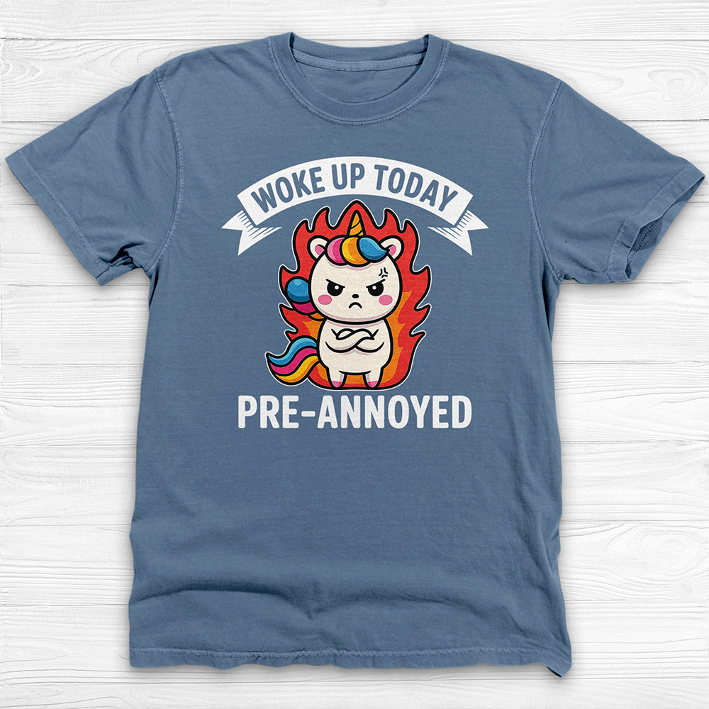 Unicorn Annoyed Already Today Funny Gym Tee Or Pump Cover