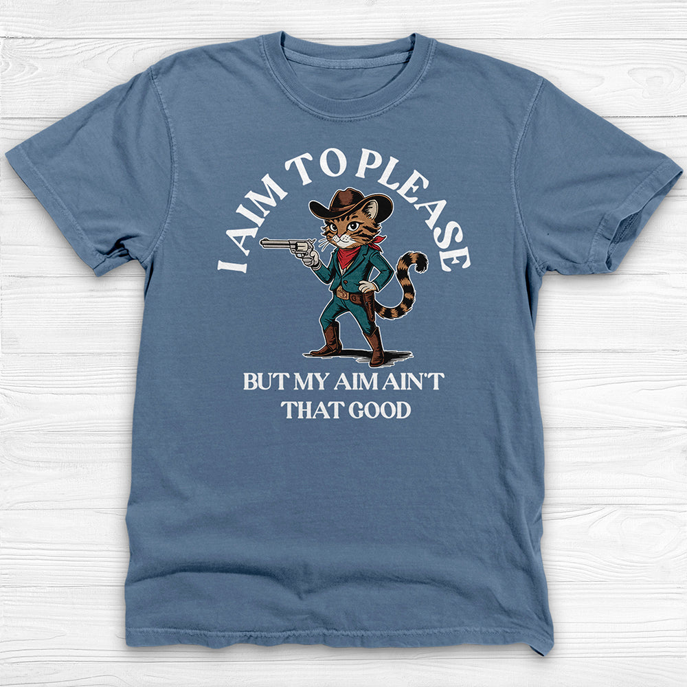 Funny Cowboy Cat Gym Tee And Pump Cover