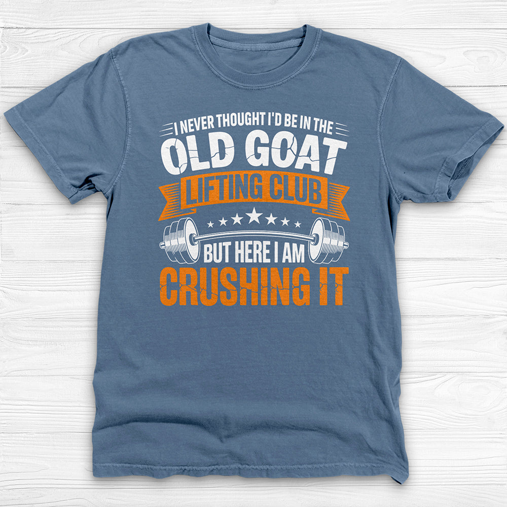Old Goat Lifting Club Shirt, Funny Gym Gift Tee