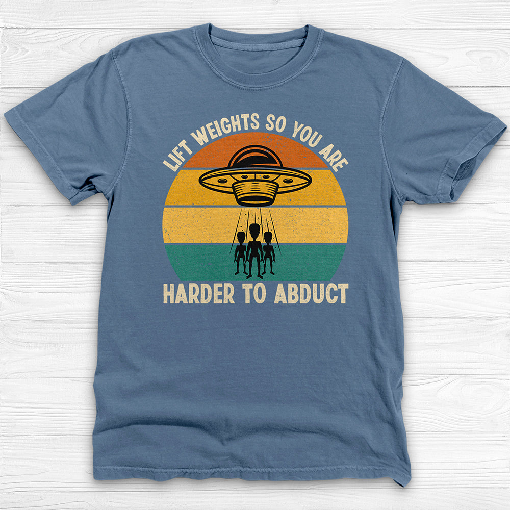 Funny Alien Abduction Gym Workout Shirt Or Pump Cover