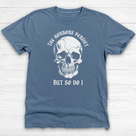 The Horrors Skull Gym Tee, Strength and Resilience