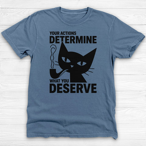 Empowered Cat T-Shirt, Bold Graphic Tee, Motivational Unisex Shirt, Unique Gift for Cat Lovers, Statement Fashion for Everyday Wear