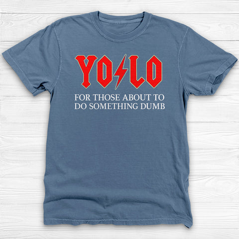 YOLO Gym Shirt or Pump Cover, Lift Heavy, Regret Nothing