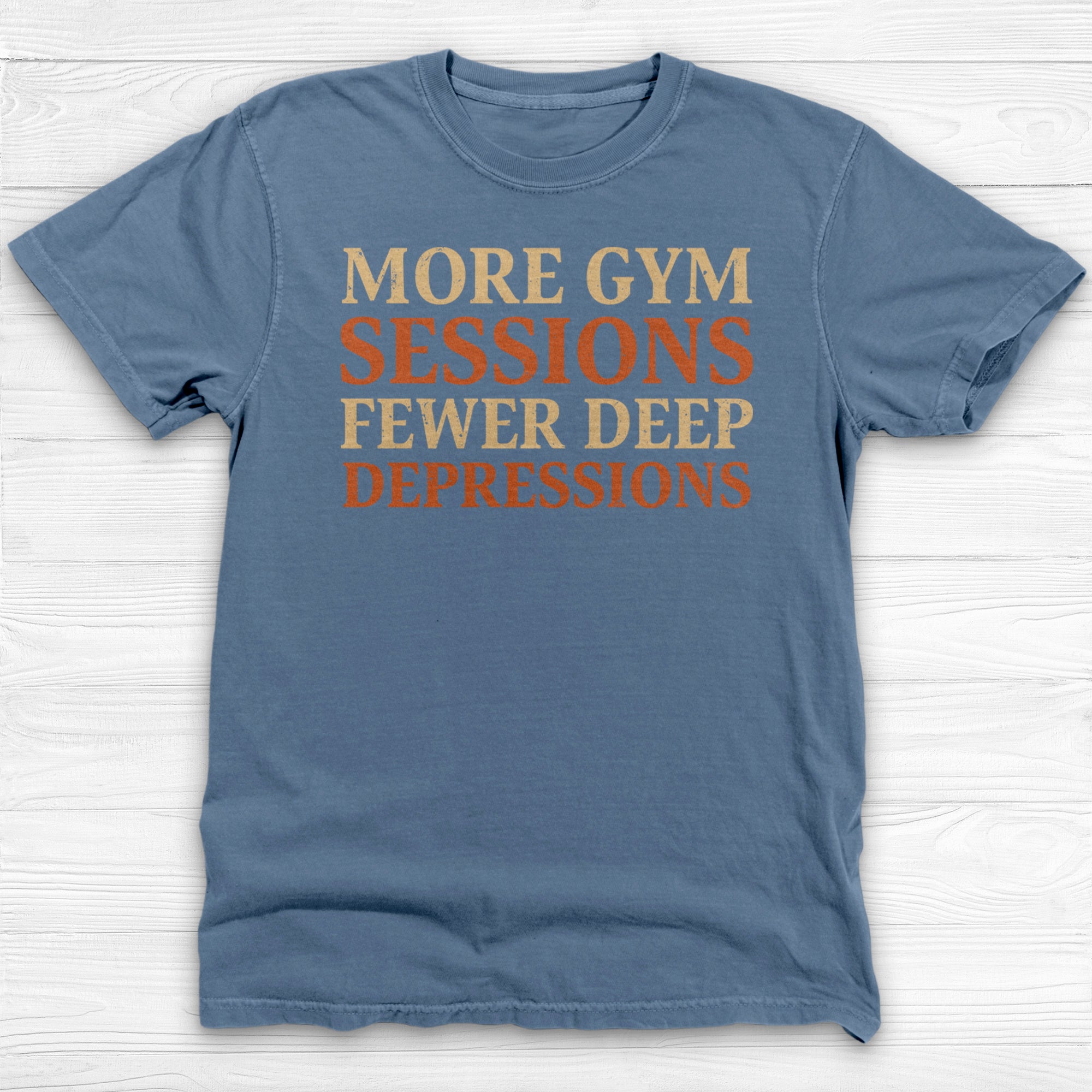 Motivational Gym T-Shirt, Mental Health Awareness, Positive Vibes