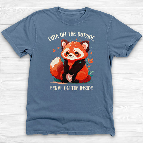 Cute But Feral Red Panda Gym Tee Or Pump Cover