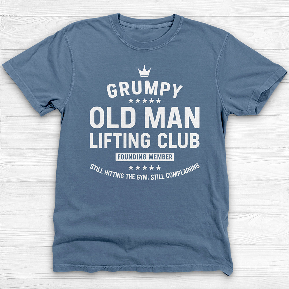Grumpy Old Man Gym Shirt, GenX Fitness Tee-T-Shirt-Gym Classics