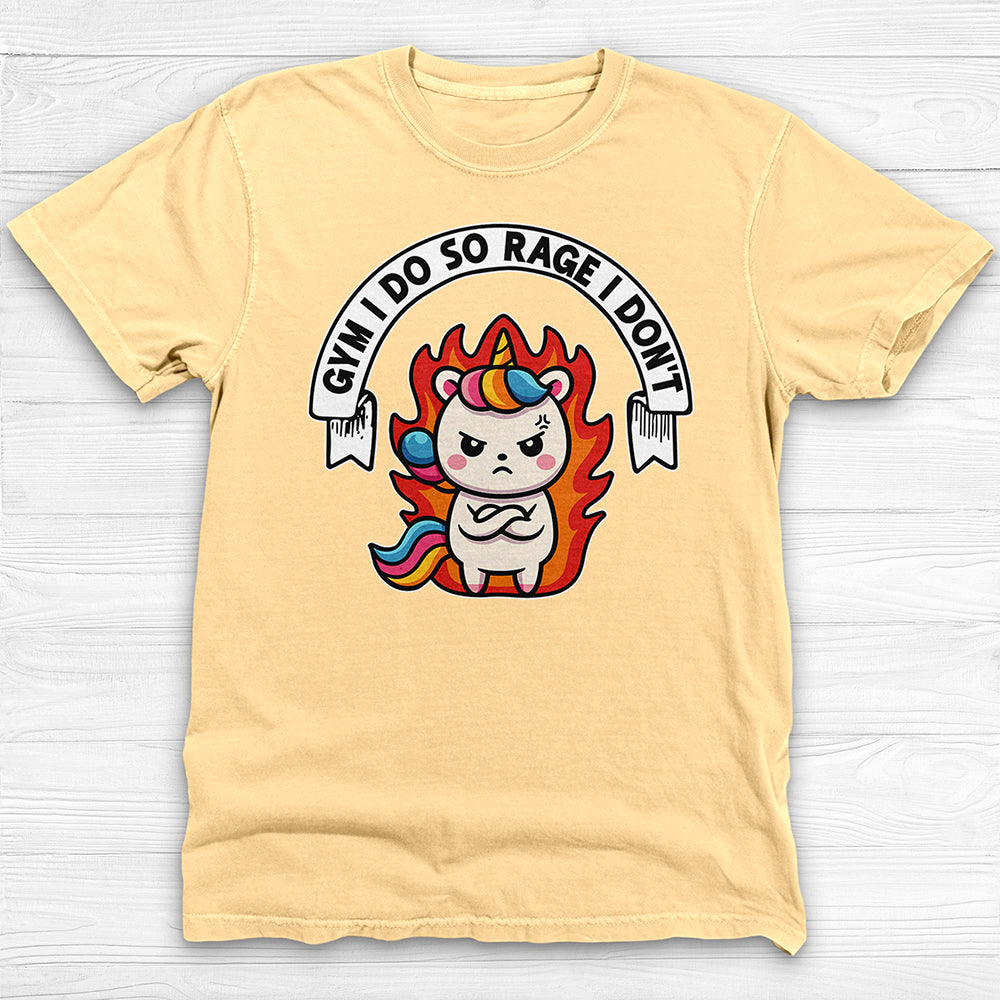 Unicorn Gym I Do Workout Tee Or Pump Cover-T-Shirt-Gym Classics