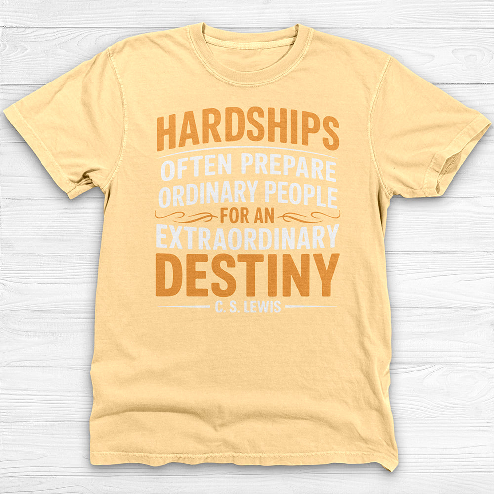 Extraordinary Destiny Quote Shirt, Motivational Gym And Life Tee