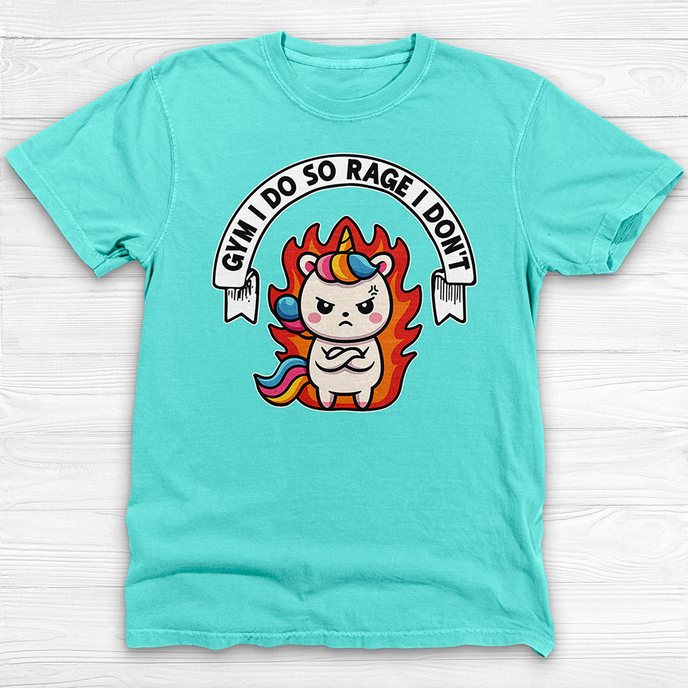 Unicorn Gym I Do Workout Tee Or Pump Cover-T-Shirt-Gym Classics