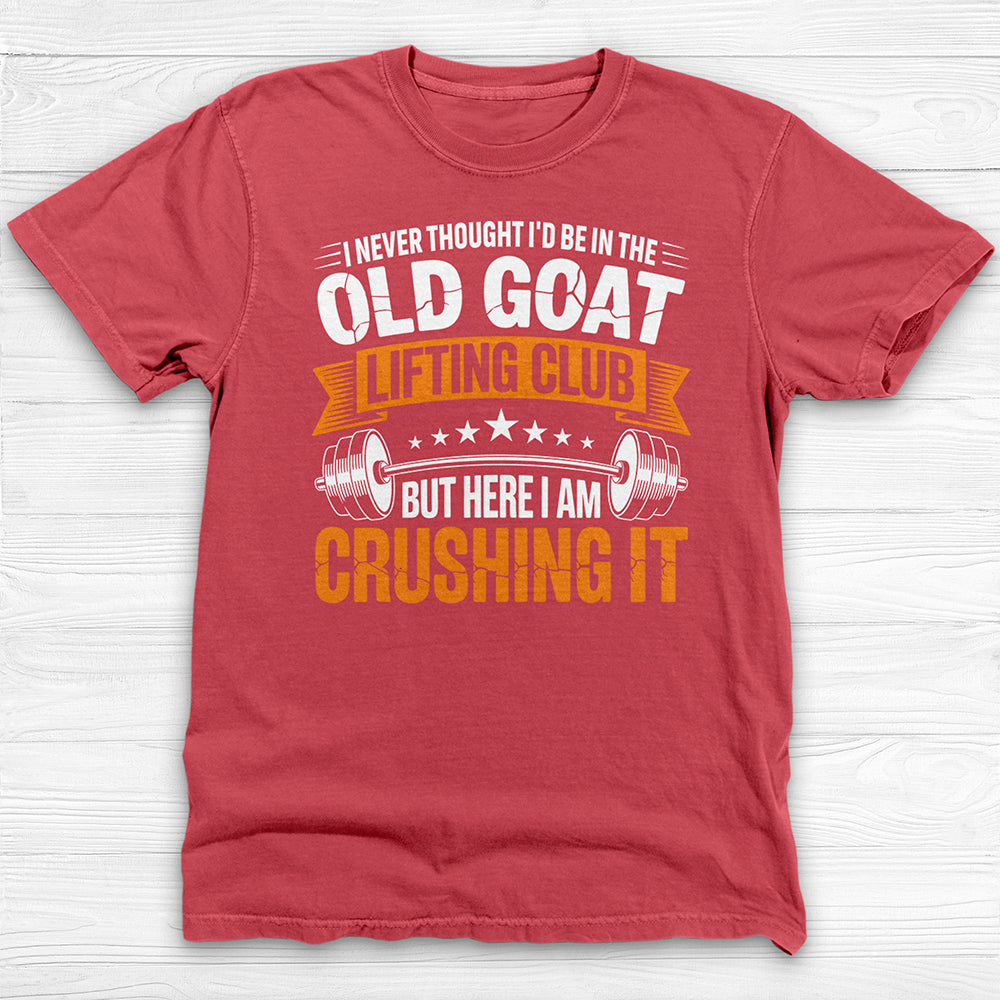 Old Goat Lifting Club Shirt, Funny Gym Gift Tee