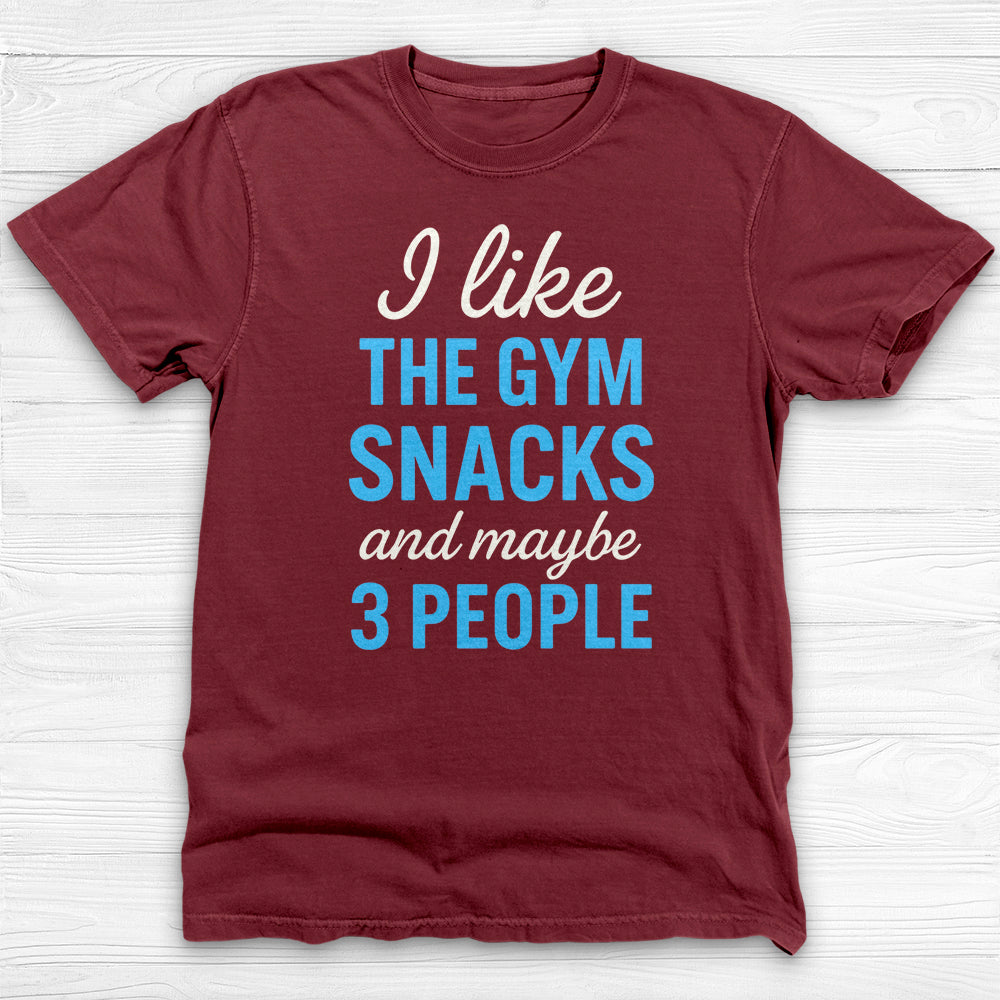 The Gym, Snacks and Three People Workout Tee or Pump Cover-T-Shirt-Gym Classics