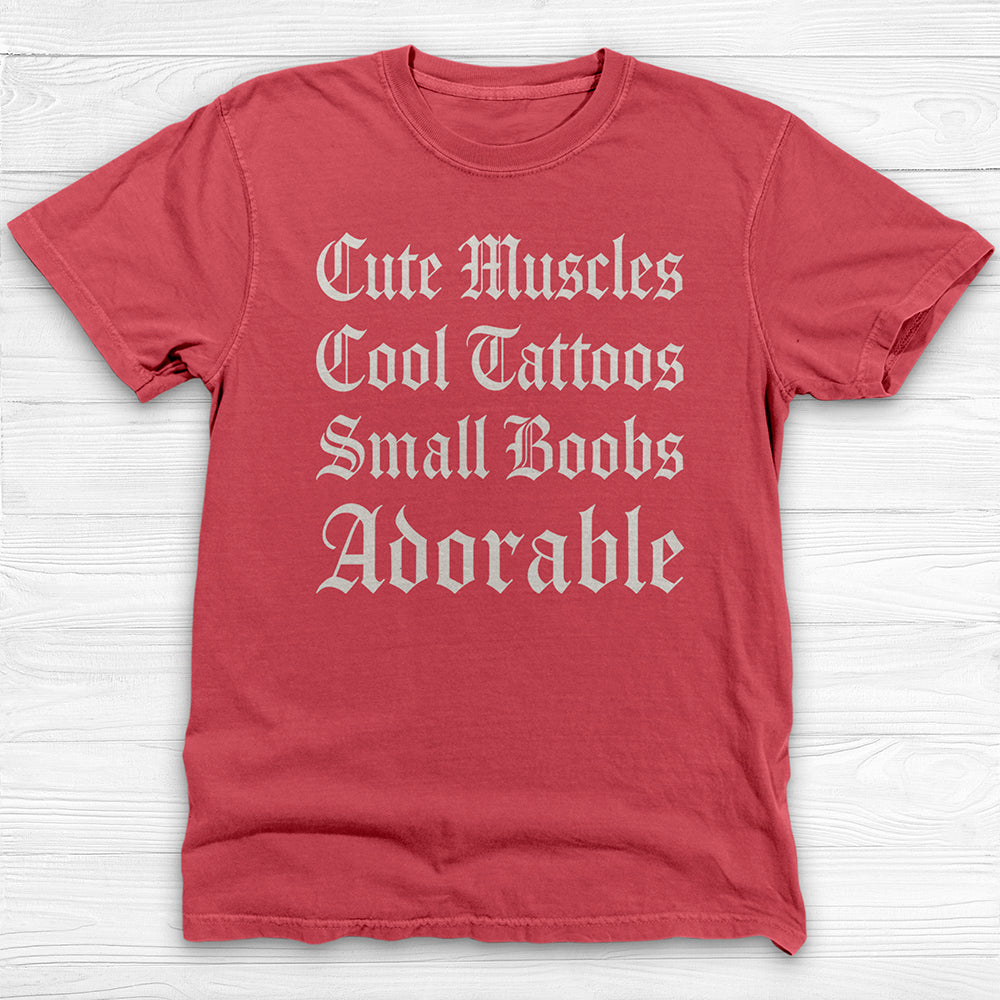 Cute, Inked & Unapologetic, Women’s Gym Shirt or Pump Cover-T-Shirt-Gym Classics