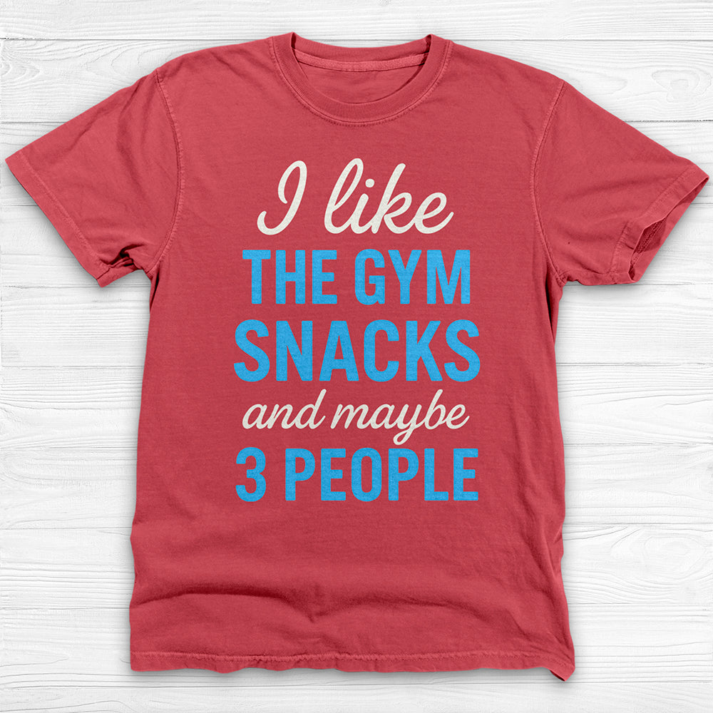 The Gym, Snacks and Three People Workout Tee or Pump Cover-T-Shirt-Gym Classics