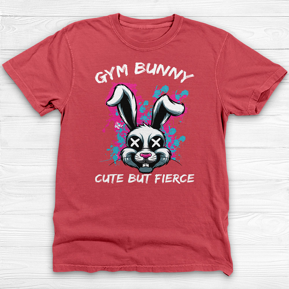Gym Bunny Tee, Cute But Fierce Workout Shirt or Pump Cover