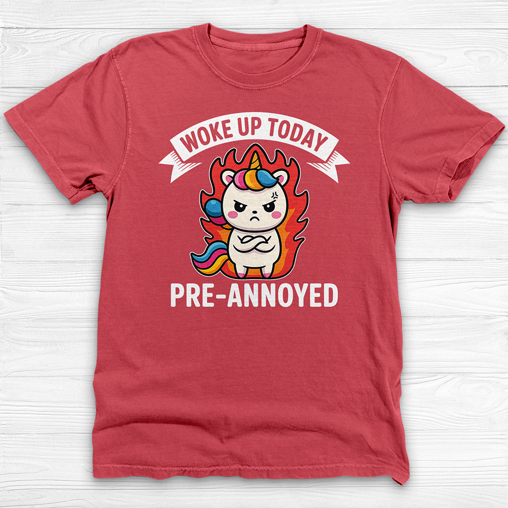 Unicorn Annoyed Already Today Funny Gym Tee Or Pump Cover