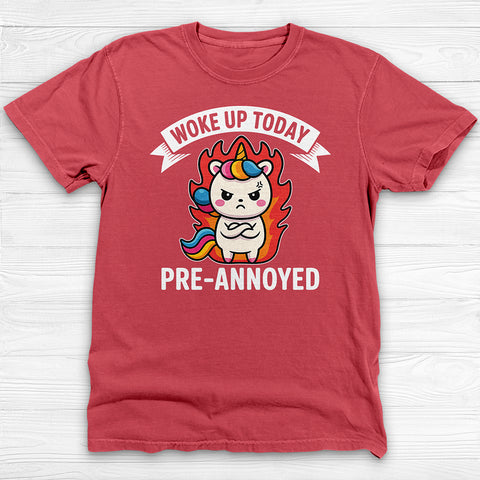 Unicorn Annoyed Already Today Funny Gym Tee Or Pump Cover