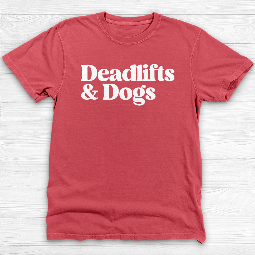 Deadlifts & Dogs Shirt – Funny Gym Pump Cover Gift Tee