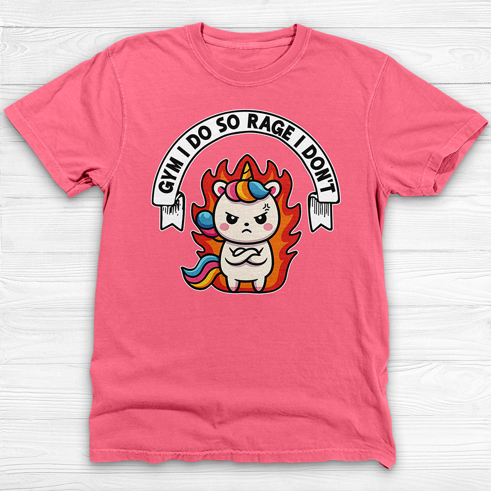 Unicorn Gym I Do Workout Tee Or Pump Cover-T-Shirt-Gym Classics
