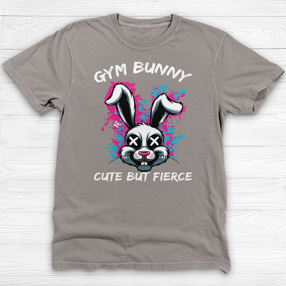 Gym Bunny Tee, Cute But Fierce Workout Shirt or Pump Cover