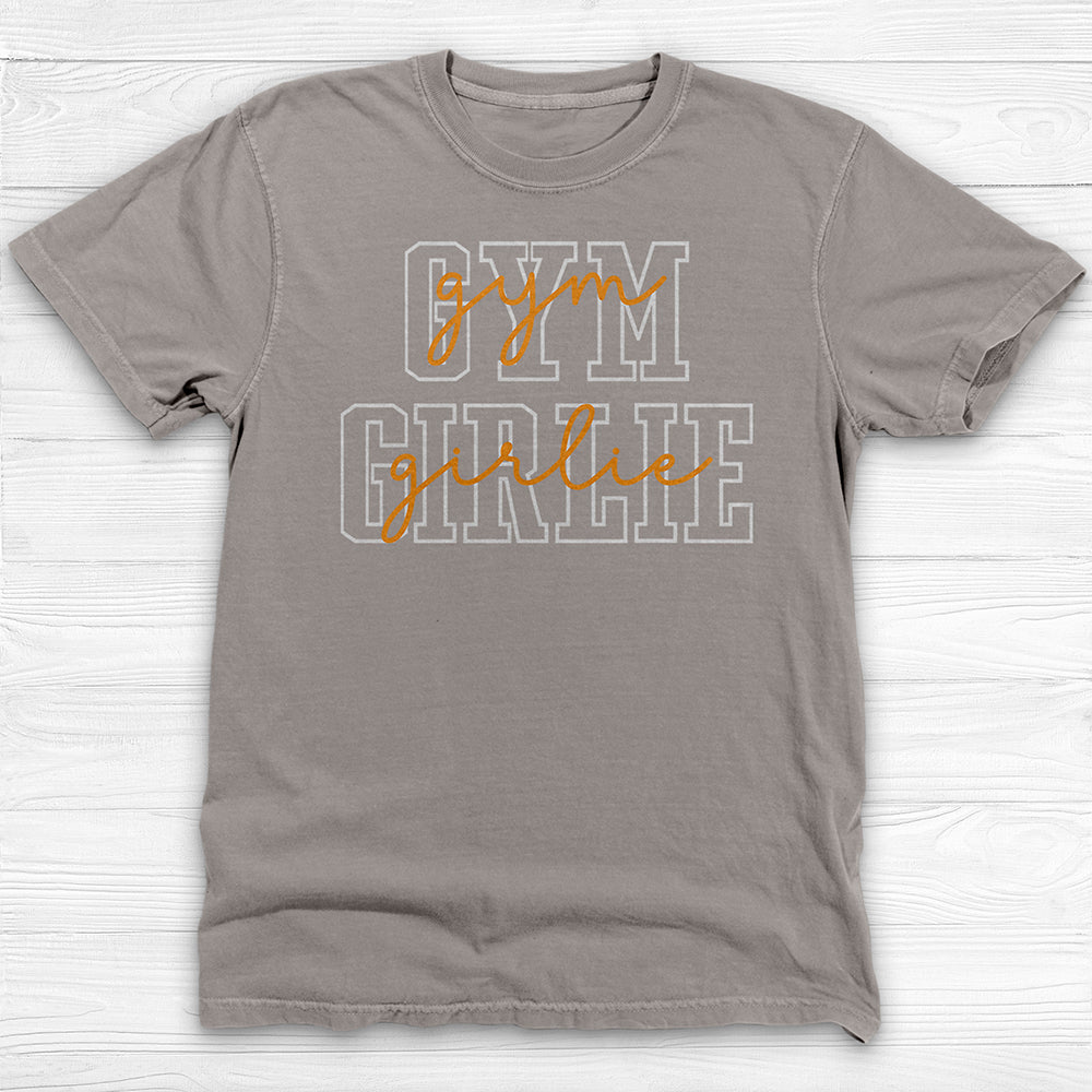Gym Girlie Tee, Cute Women’s Workout Shirt & Fitness Apparel