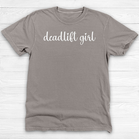 Deadlift Girl Gym Shirt, Powerlifting Crossfit Fitness Tee Or Pump Cover