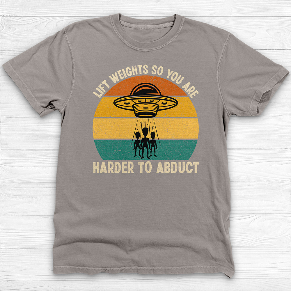Funny Alien Abduction Gym Workout Shirt Or Pump Cover