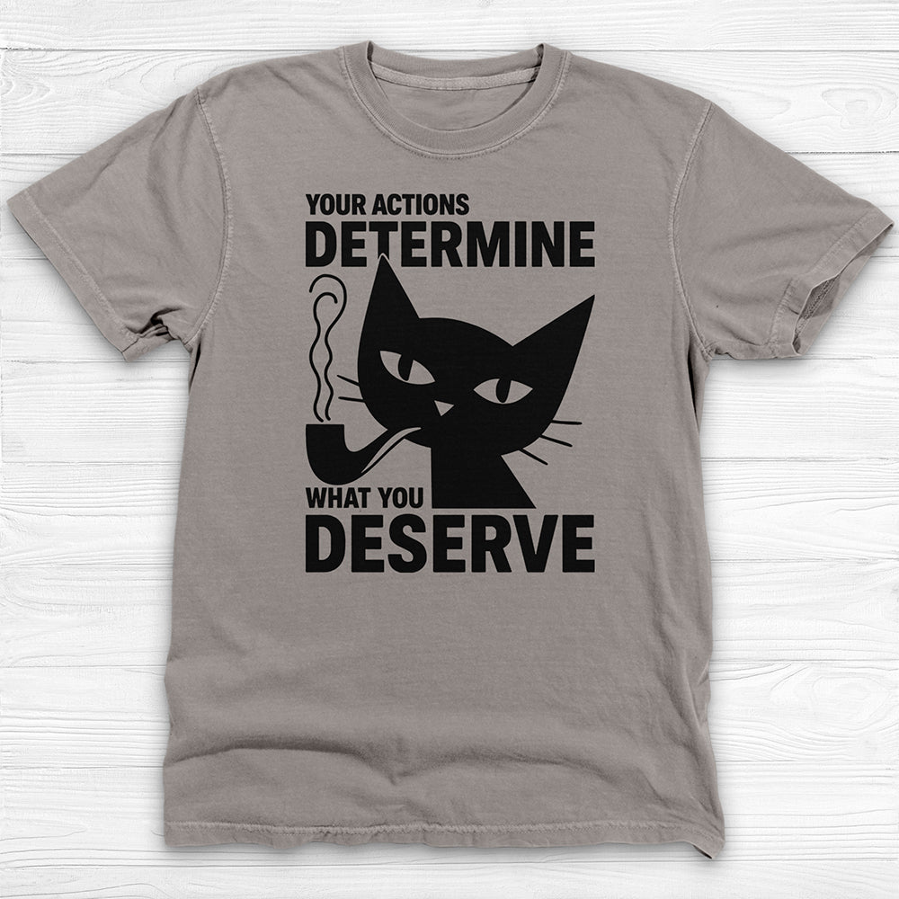 Empowered Cat T-Shirt, Bold Graphic Tee, Motivational Unisex Shirt, Unique Gift for Cat Lovers, Statement Fashion for Everyday Wear