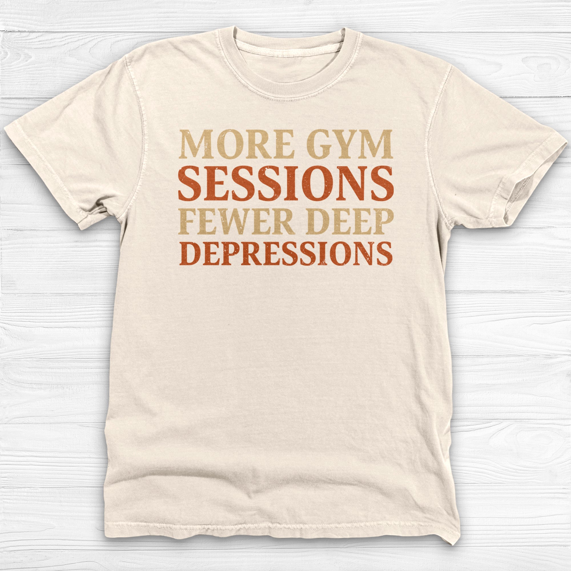Motivational Gym T-Shirt, Mental Health Awareness, Positive Vibes