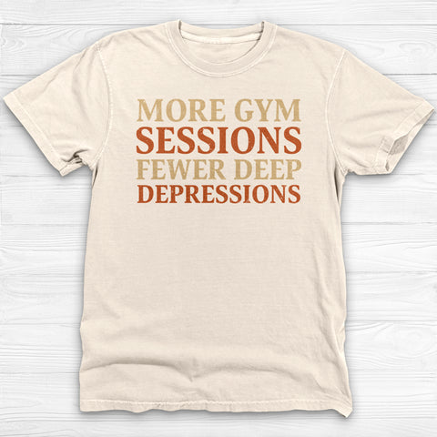 Motivational Gym T-Shirt, Mental Health Awareness, Positive Vibes