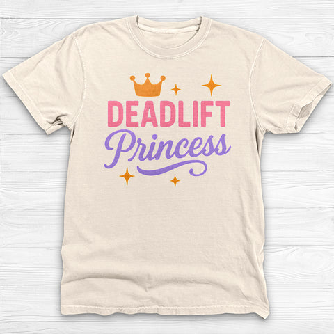 Deadlift Princess Gym Tee Or Pump Cover For Fitness Girls