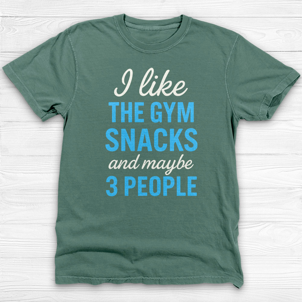 The Gym, Snacks and Three People Workout Tee or Pump Cover-T-Shirt-Gym Classics