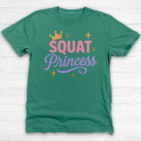 Squat Princess Gym Shirt Or Pump Cover For Fitness Girls