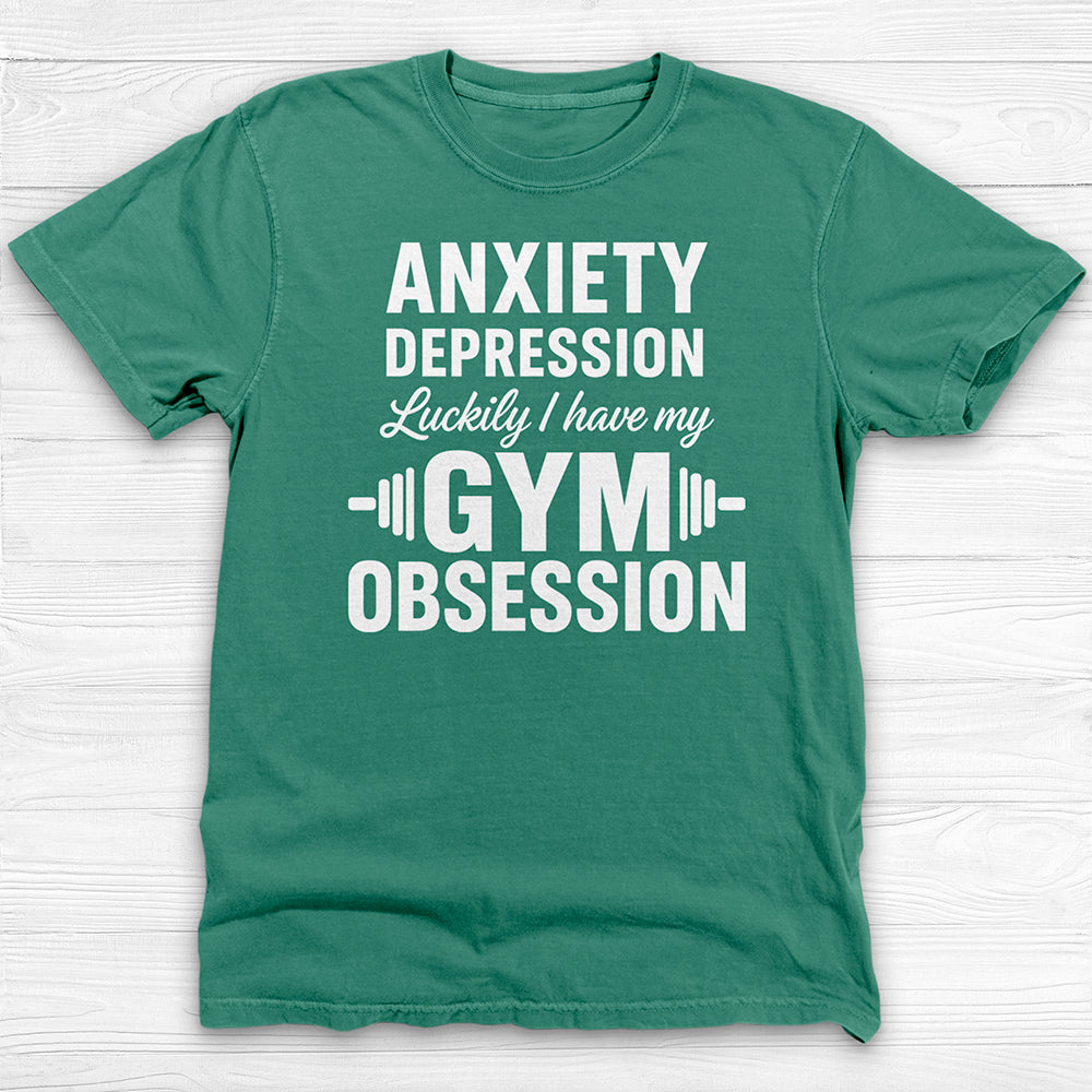 Anxiety Depression Obsession Gym Shirt Or Pump Cover-T-Shirt-Gym Classics