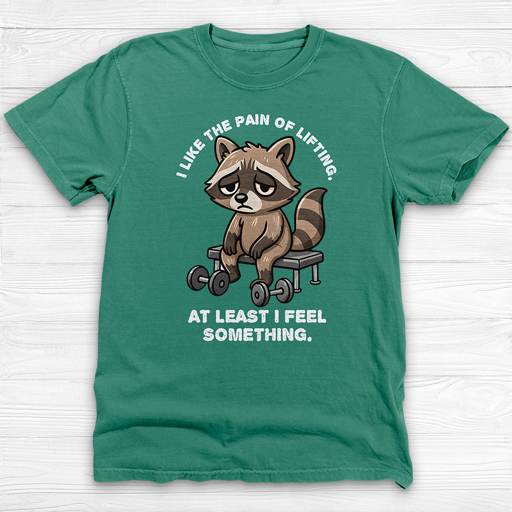 Cute Sad Raccoon Workout T-Shirt, Do It Sad Humorous Gym Tee-T-Shirt-Gym Classics