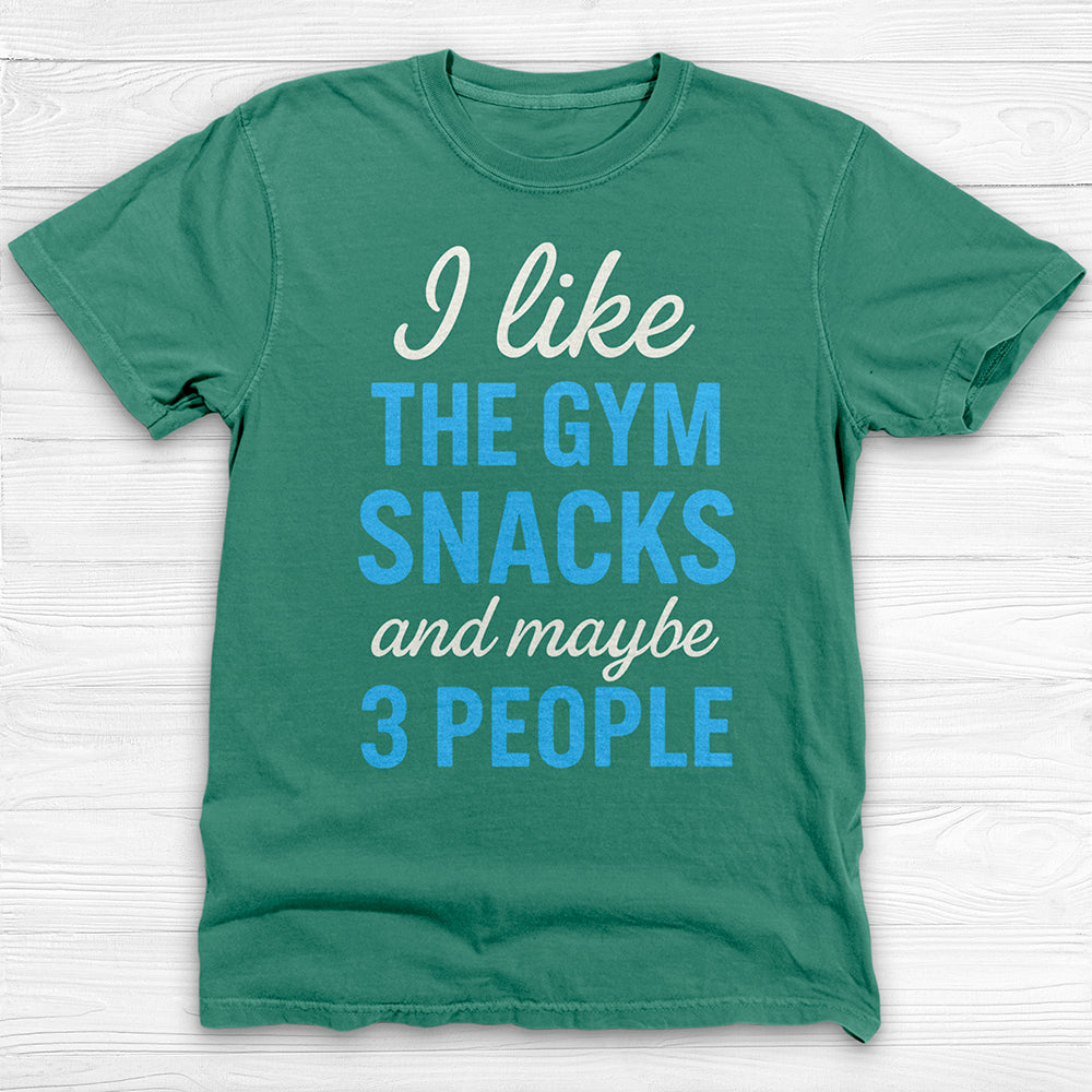 The Gym, Snacks and Three People Workout Tee or Pump Cover-T-Shirt-Gym Classics
