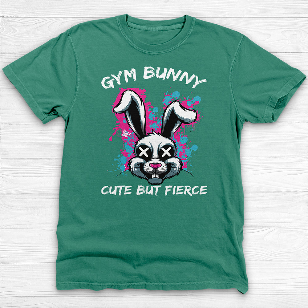 Gym Bunny Tee, Cute But Fierce Workout Shirt or Pump Cover