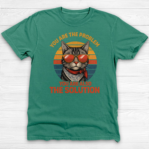 Cool Cat Gym Shirt, Funny Motivational Tee Or Pump Cover