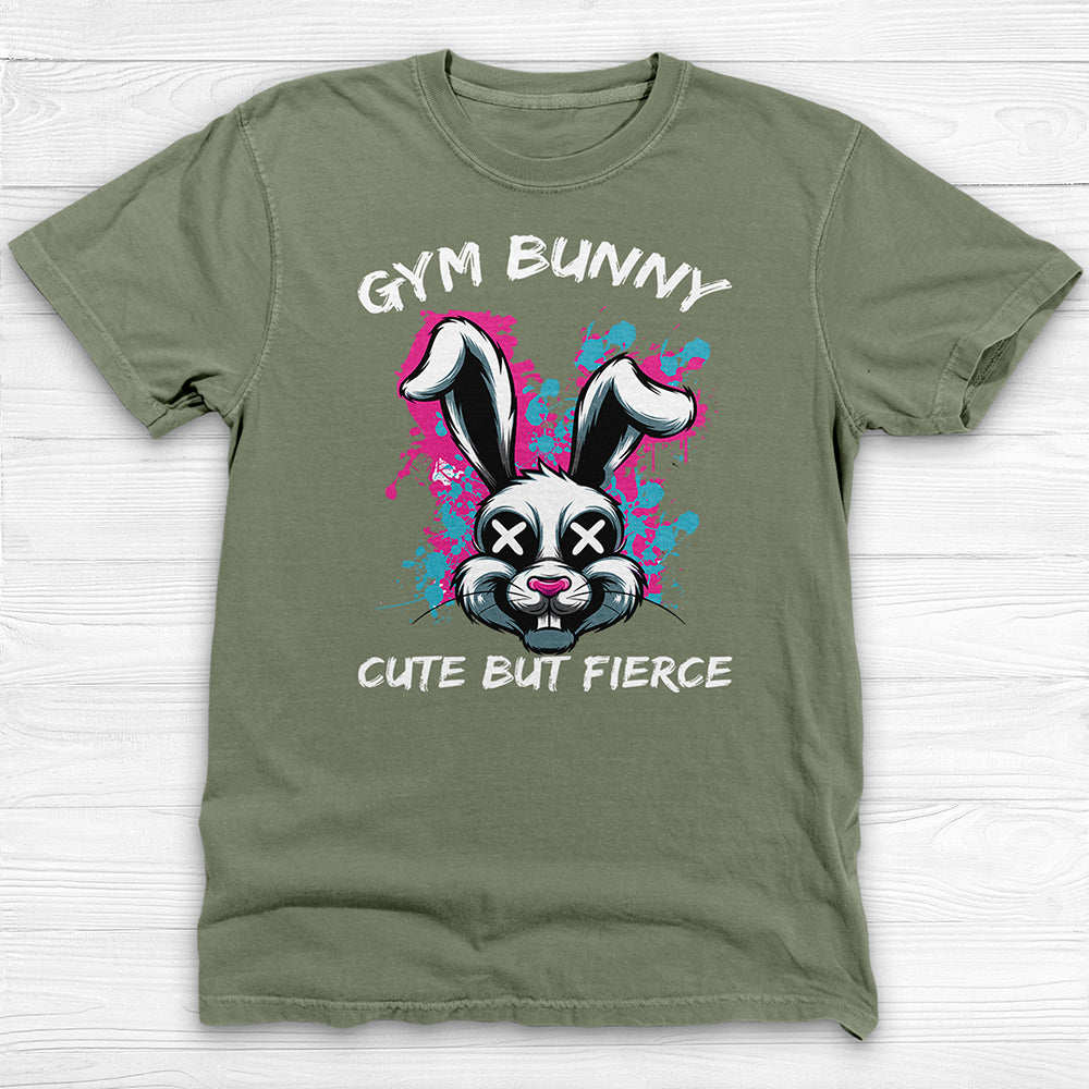 Gym Bunny Tee, Cute But Fierce Workout Shirt or Pump Cover