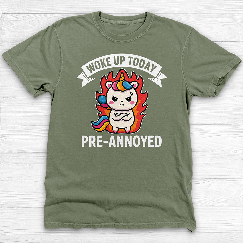 Unicorn Annoyed Already Today Funny Gym Tee Or Pump Cover