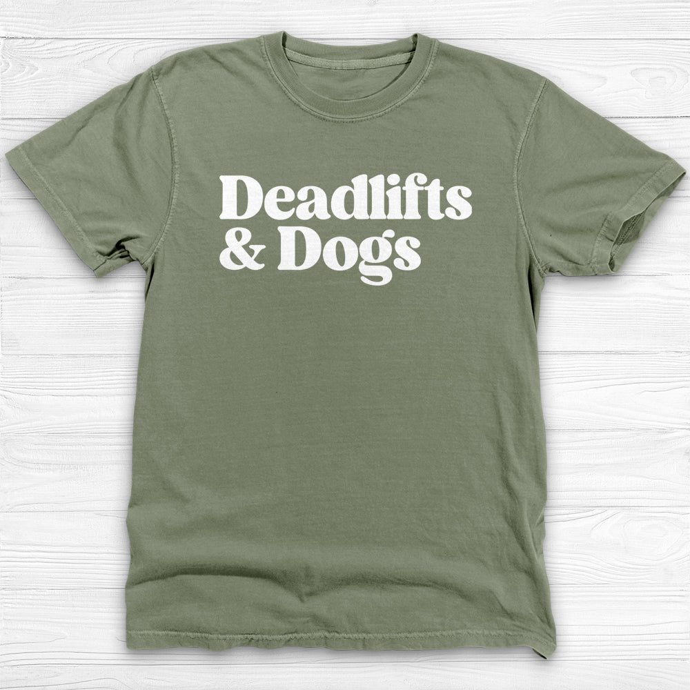 Deadlifts & Dogs Shirt – Funny Gym Pump Cover Gift Tee
