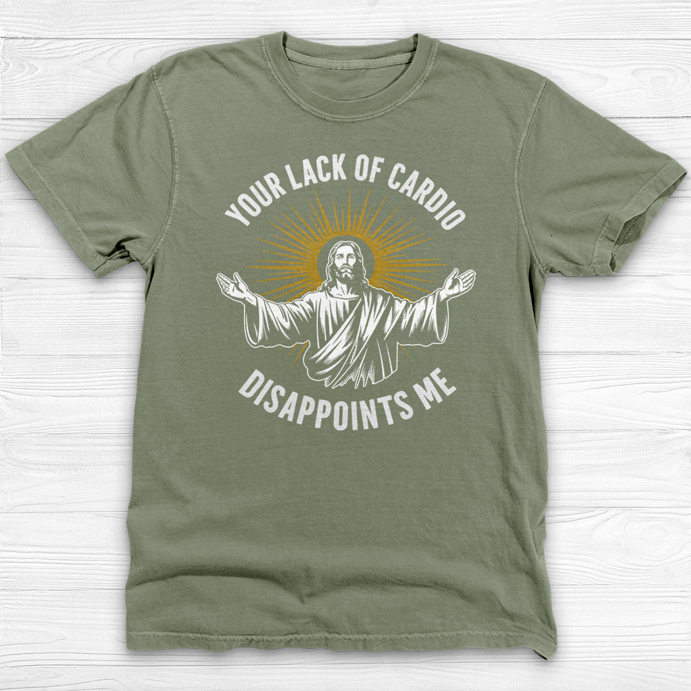 Jesus Funny Cardio Disappointment Gym Tee and Pump Cover