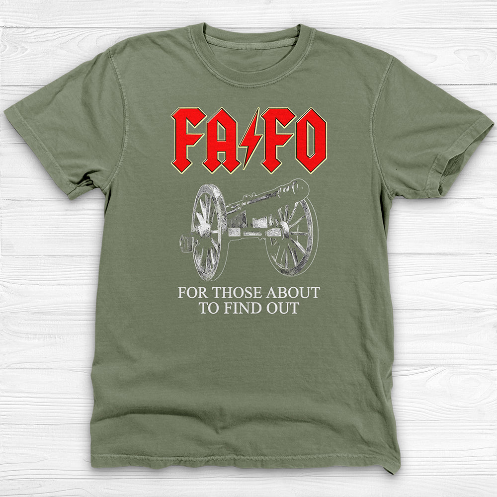 FAFO Graphic Gym T-Shirt, Lift First Think Later