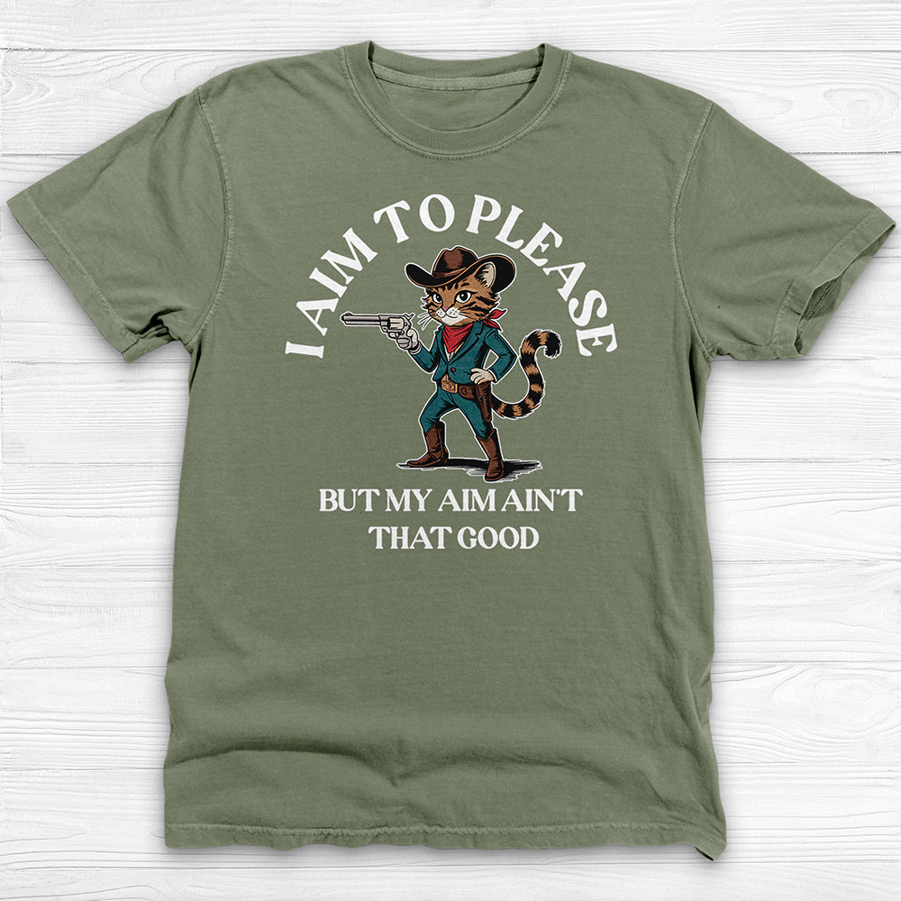 Funny Cowboy Cat Gym Tee And Pump Cover