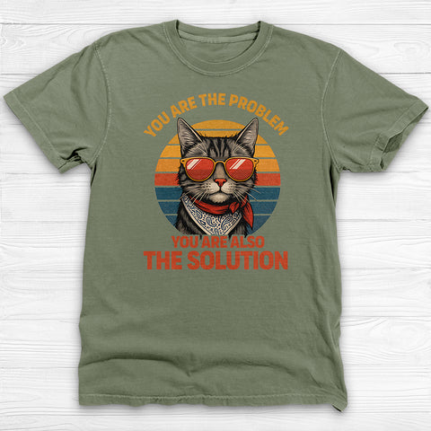 Cool Cat Gym Shirt, Funny Motivational Tee Or Pump Cover