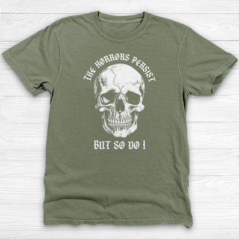 The Horrors Skull Gym Tee, Strength and Resilience
