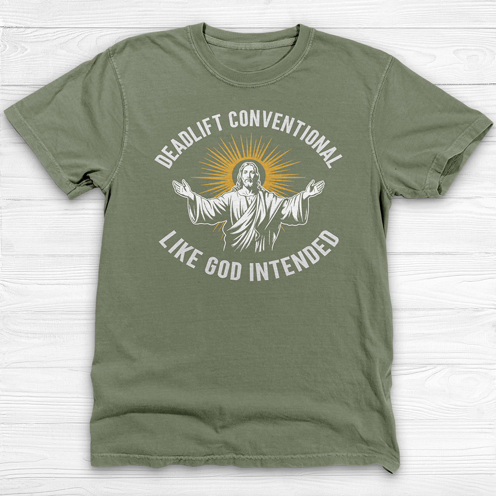 Jesus Funny Conventional Deadlift Gym Tee or Pump Cover