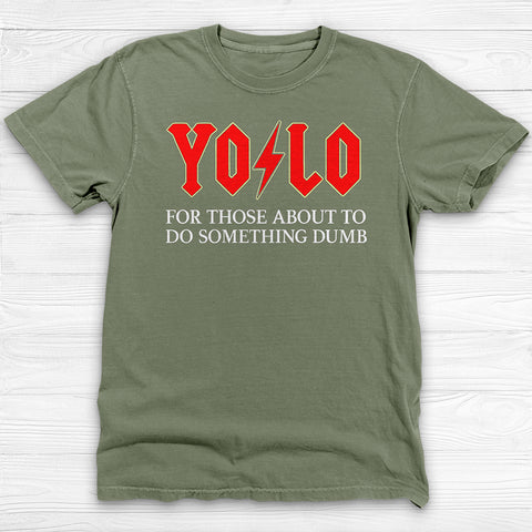 YOLO Gym Shirt or Pump Cover, Lift Heavy, Regret Nothing