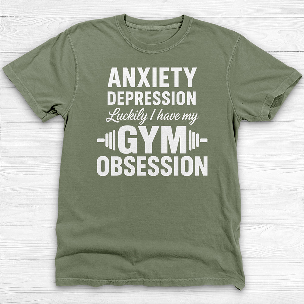 Anxiety Depression Obsession Gym Shirt Or Pump Cover-T-Shirt-Gym Classics