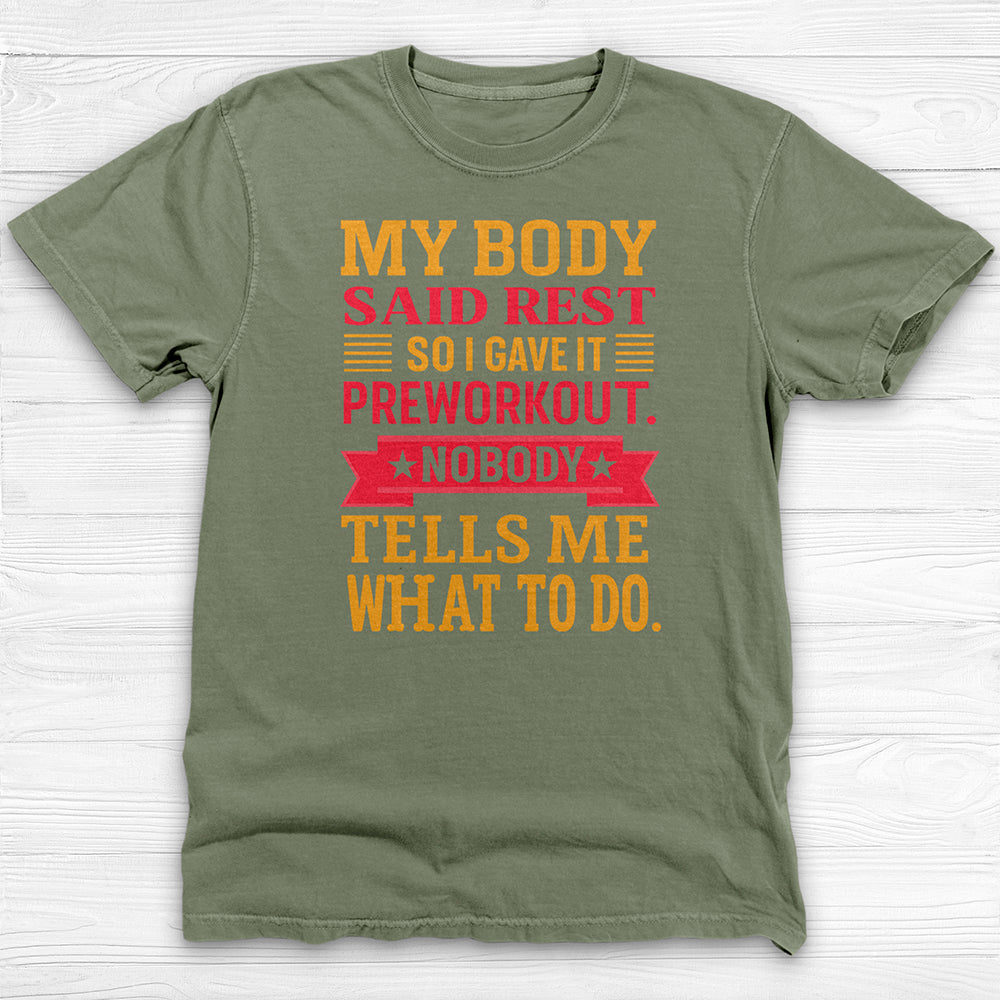 Funny Preworkout Gym Shirt or Pump Cover-T-Shirt-Gym Classics